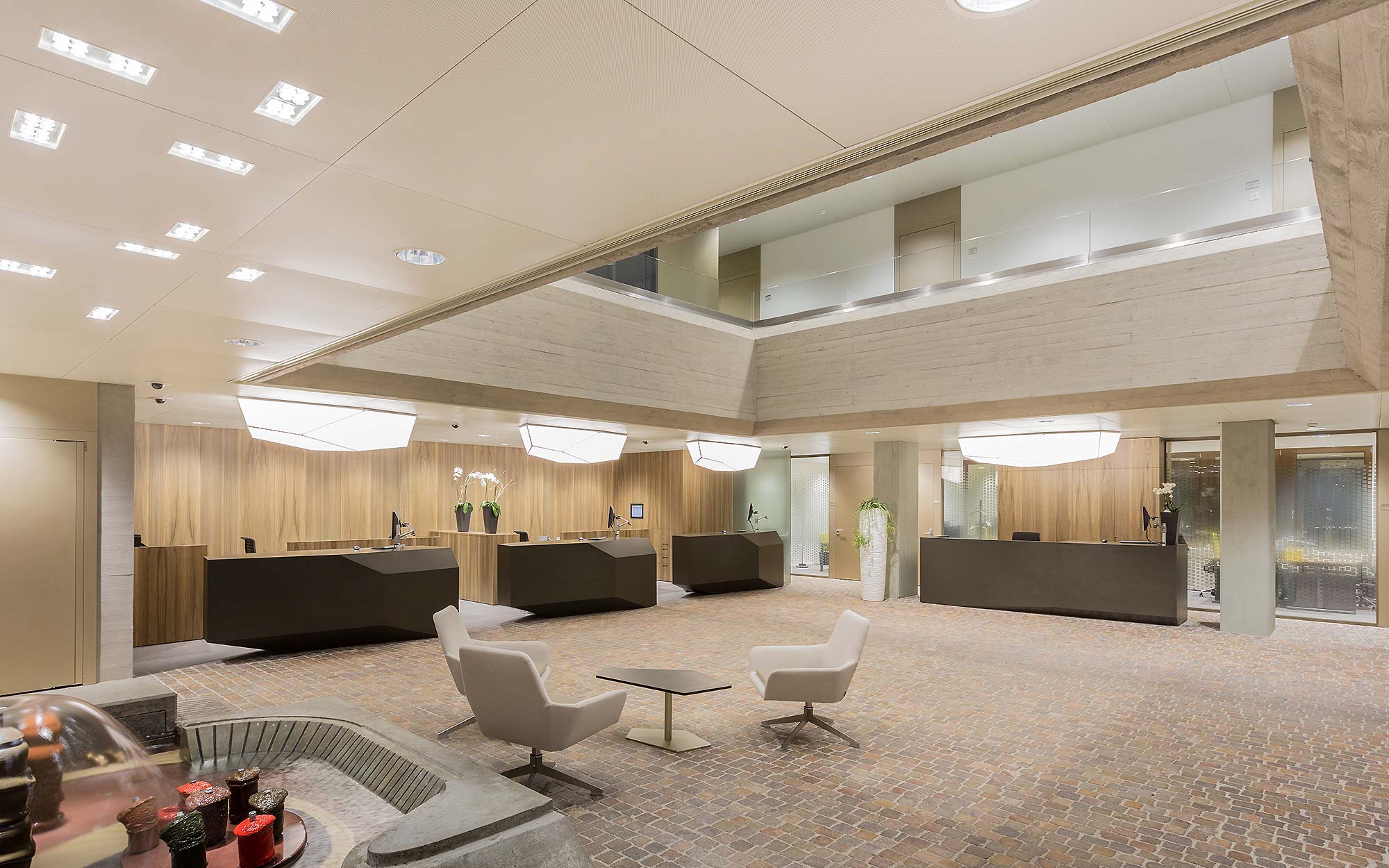 Kundenhalle mit Galerie